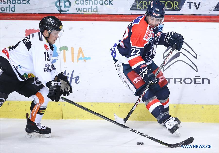 (SP)CROATIA-ZAGREB-ICE HOCKEY-EBEL LEAGUE-KHL MEDVESCAK VS DORNBIRN BULLDOGS
