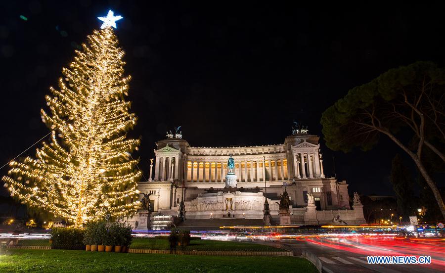 ITALY-ROME-CHRISTMAS TREE
