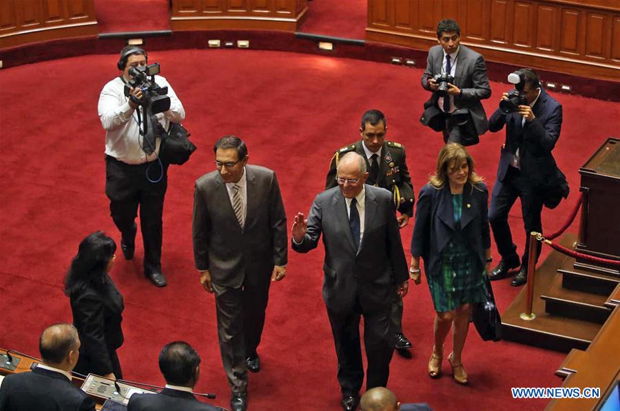 PERU-LIMA-PRESIDENT-IMPEACHMENT VOTE
