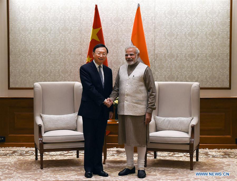 INDIA-NEW DELHI-CHINESE STATE COUNCILOR-MEETING