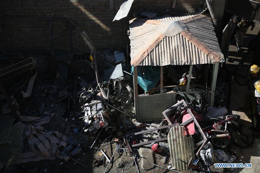 AFGHANISTAN-KABUL-SUICIDE ATTACK