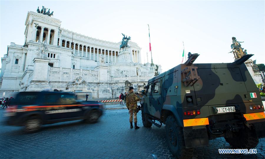 ITALY-ROME-NEW YEAR-SECURITY