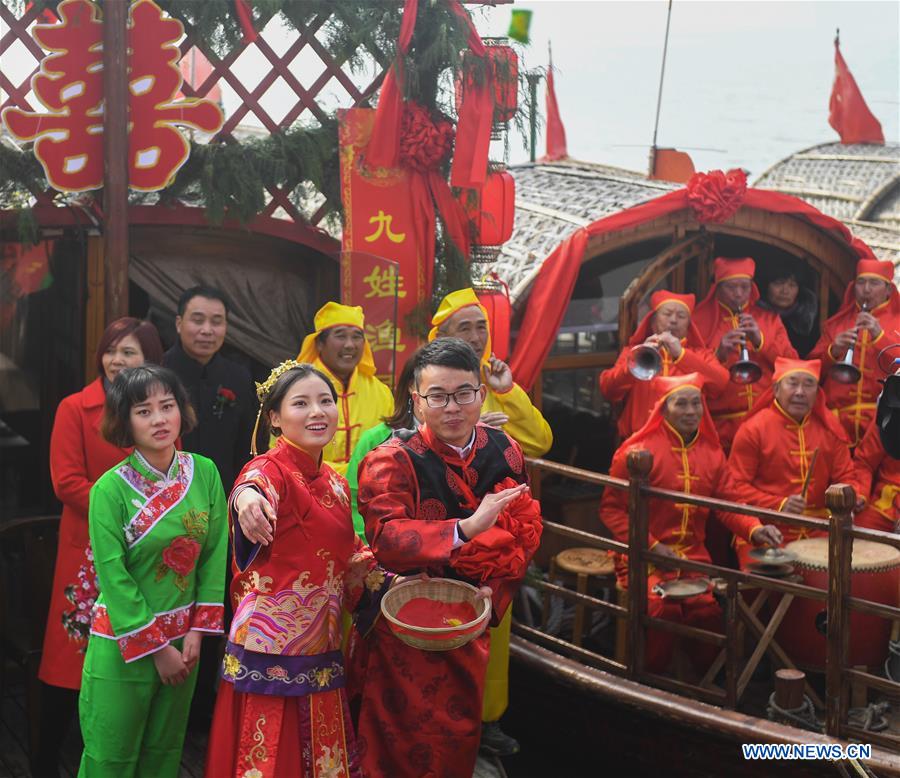 CHINA-ZHEJIANG-JIANDE-TRADITIONAL MARRIAGE (CN)