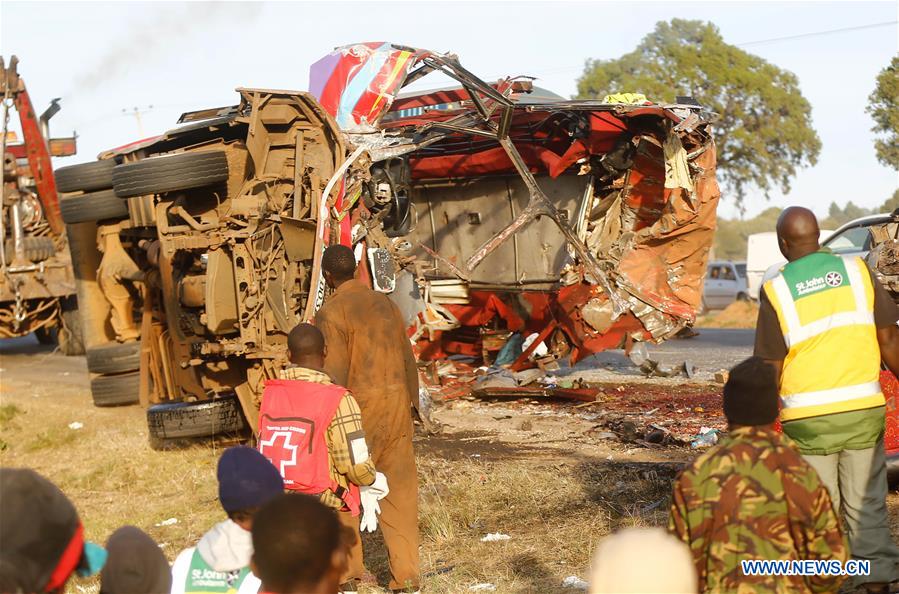 KENYA-NAKURU-ELDORET HIGHWAY-ROAD ACCIDENT