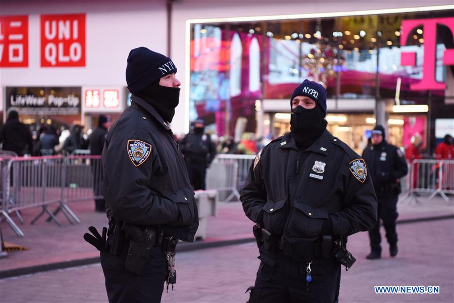 U.S.-NEW YORK-NEW YEAR CELERATION-SECURITY