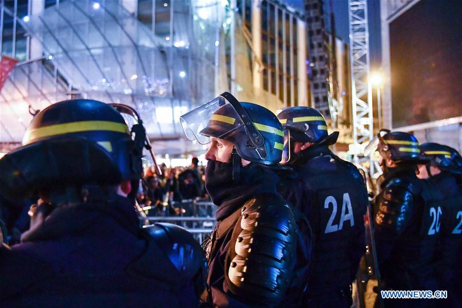 FRANCE-PARIS-NEW YEAR'S EVE-SECURITY