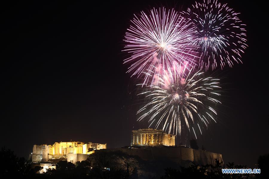 GREECE-ATHENS-NEW YEAR-CELEBRATIONS