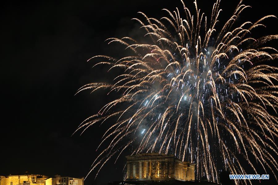 GREECE-ATHENS-NEW YEAR-CELEBRATIONS