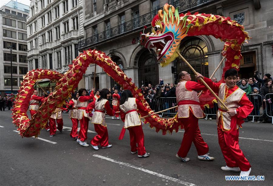 BRITAIN-LONDON-ANNUAL NEW YEAR'S DAY PARADE