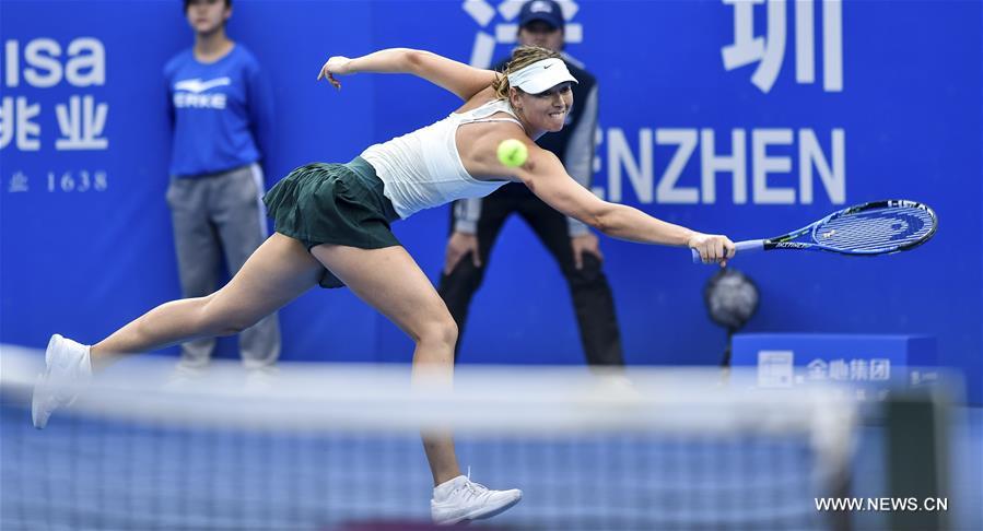 (SP)CHINA-SHENZHEN-TENNIS-WTA-SHENZHEN OPEN(CN)