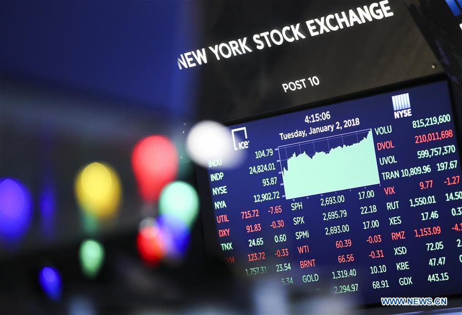 U.S.-NEW YORK-STOCKS-FIRST TRADING DAY