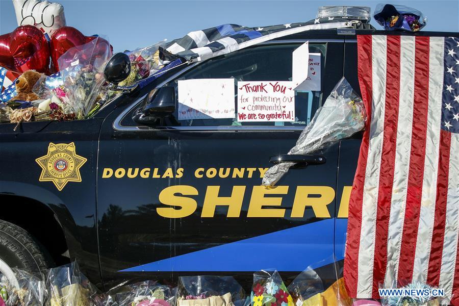 U.S.-DENVER-SHOOTING-ZACKARI PARRISH-MOURNING