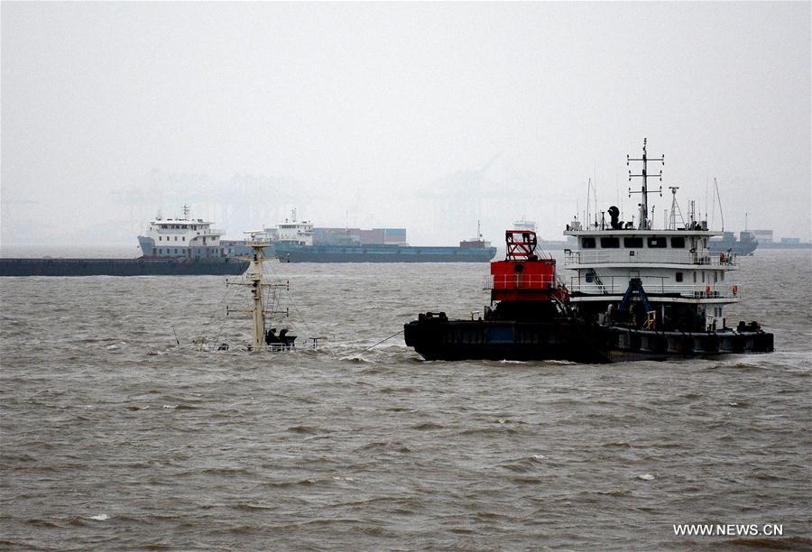 CHINA-SHANGHAI-SHIP-ACCIDENT(CN)