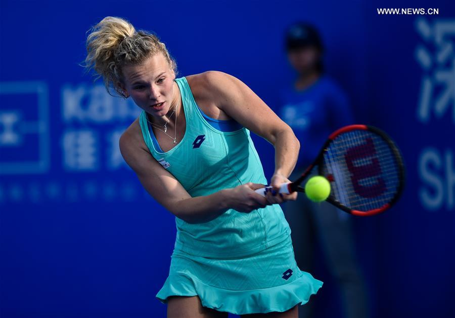 (SP)CHINA-SHENZHEN-TENNIS-WTA-SHENZHEN OPEN(CN)