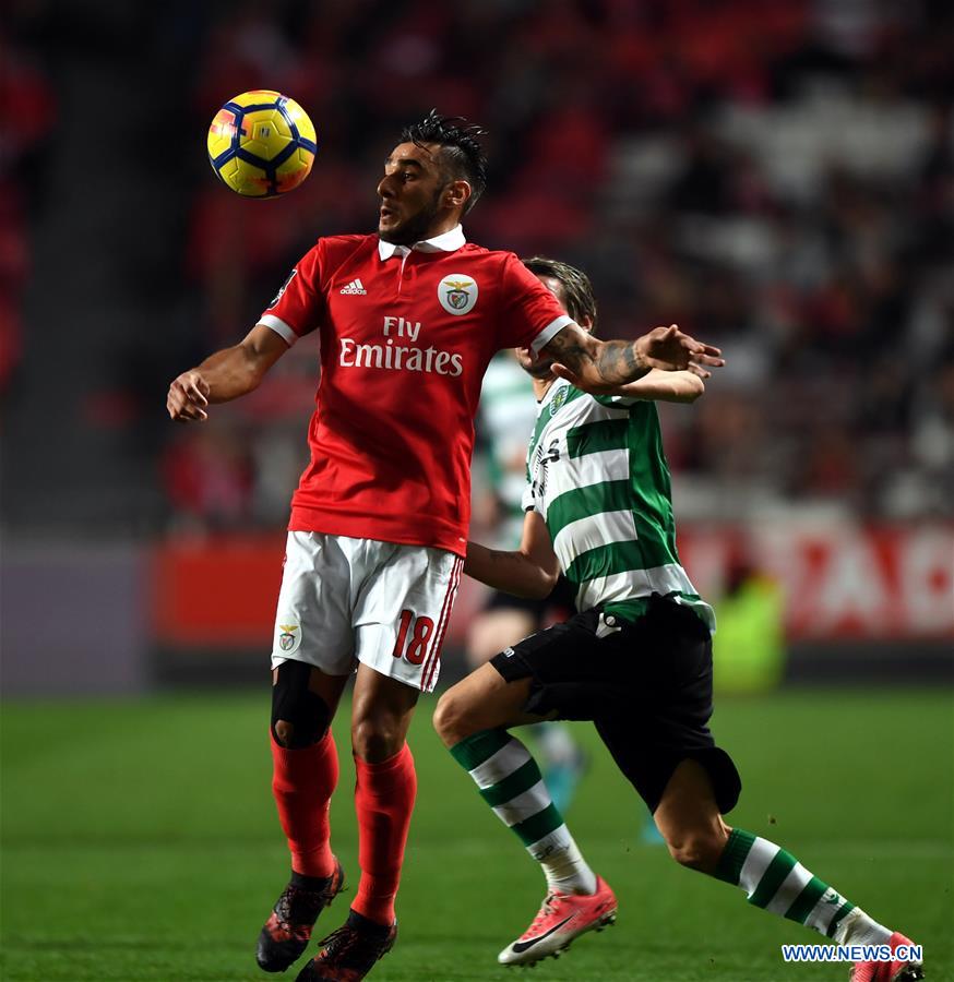 (SP)PORTUGAL-LISBON-SOCCER-PORTUGUESE LEAGUE-BENFICA VS LISBON