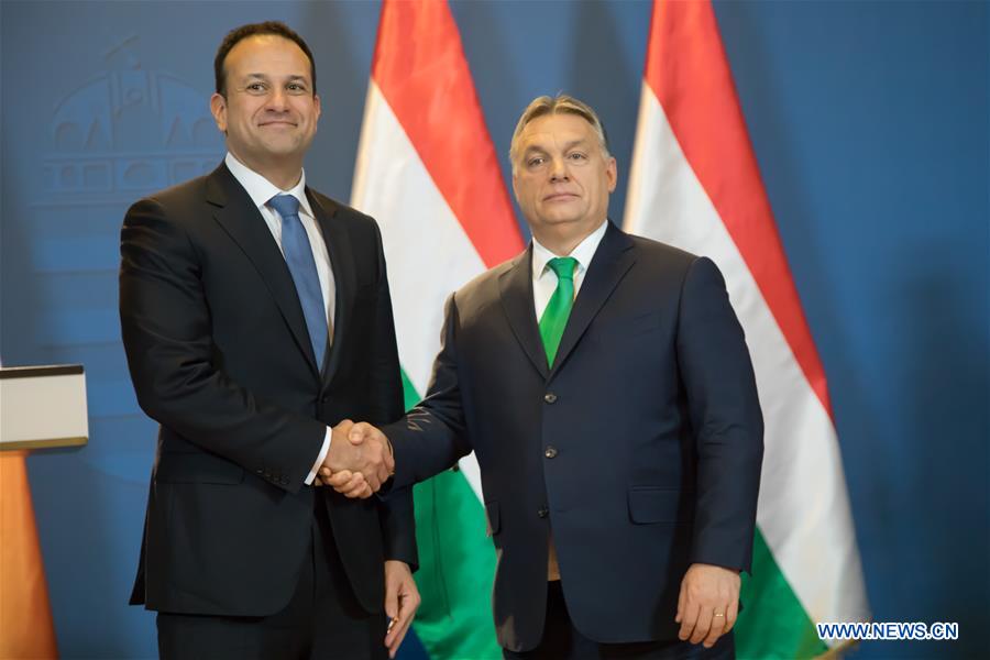 HUNGARY-BUDAPEST-IRELAND-PM-MEETING
