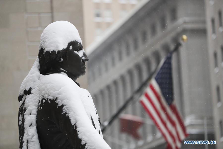 U.S.-NEW YORK-SNOW STORM