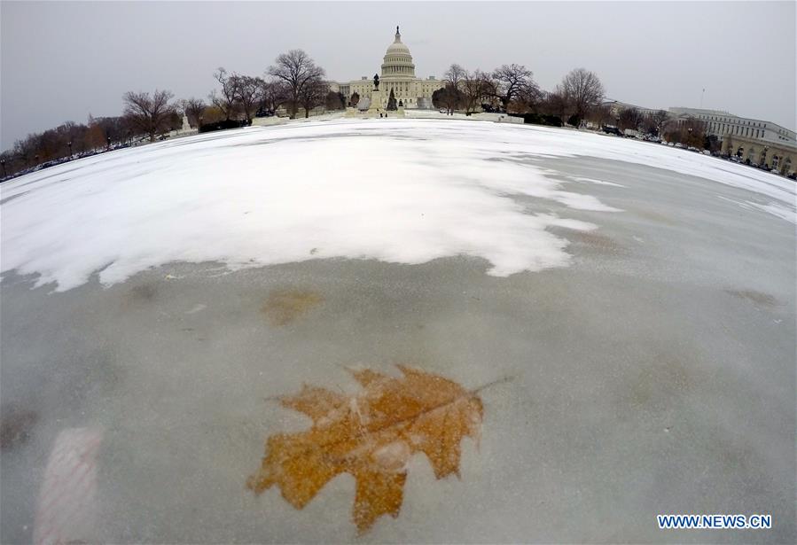 U.S.-WASHINGTON D.C.-SEVERE COLD