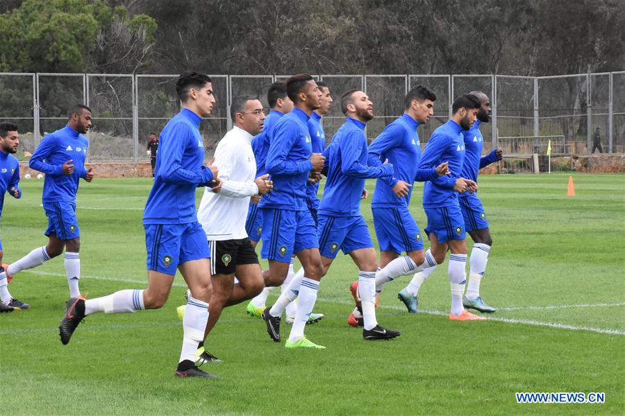 (SP)MOROCCO-RABAT-SOCCER-AFRICAN NATIONS CHAMPIONSHIP-TRAINING