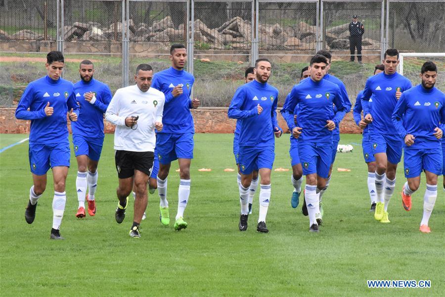 (SP)MOROCCO-RABAT-SOCCER-AFRICAN NATIONS CHAMPIONSHIP-TRAINING