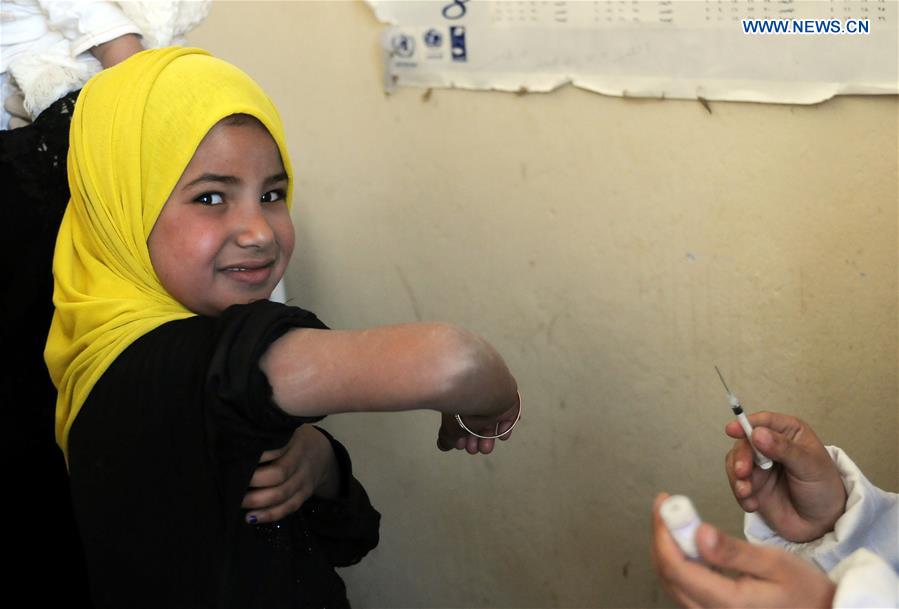YEMEN-IBB GOVERNORATE-ANTI-DIPHTHERIA VACCINATION-CAMPAIGN