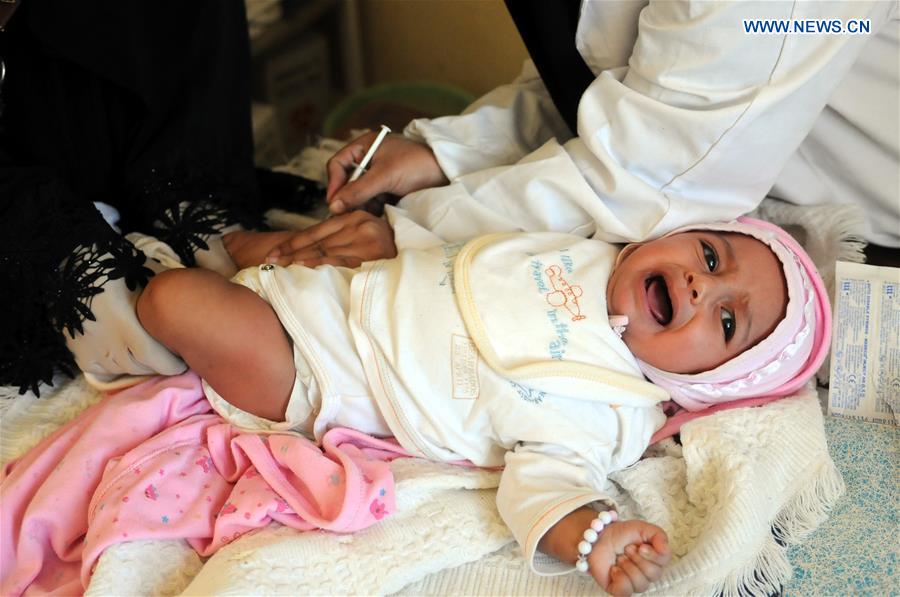 YEMEN-IBB GOVERNORATE-ANTI-DIPHTHERIA VACCINATION-CAMPAIGN