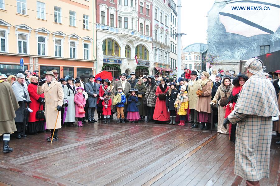 LATVIA-RIGA-SHERLOCK HOLMES-BIRTHDAY-CELEBRATION