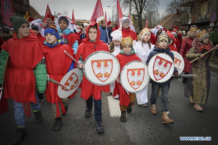 POLAND-BYDGOSZCZ-THREE KINGS-PARADE
