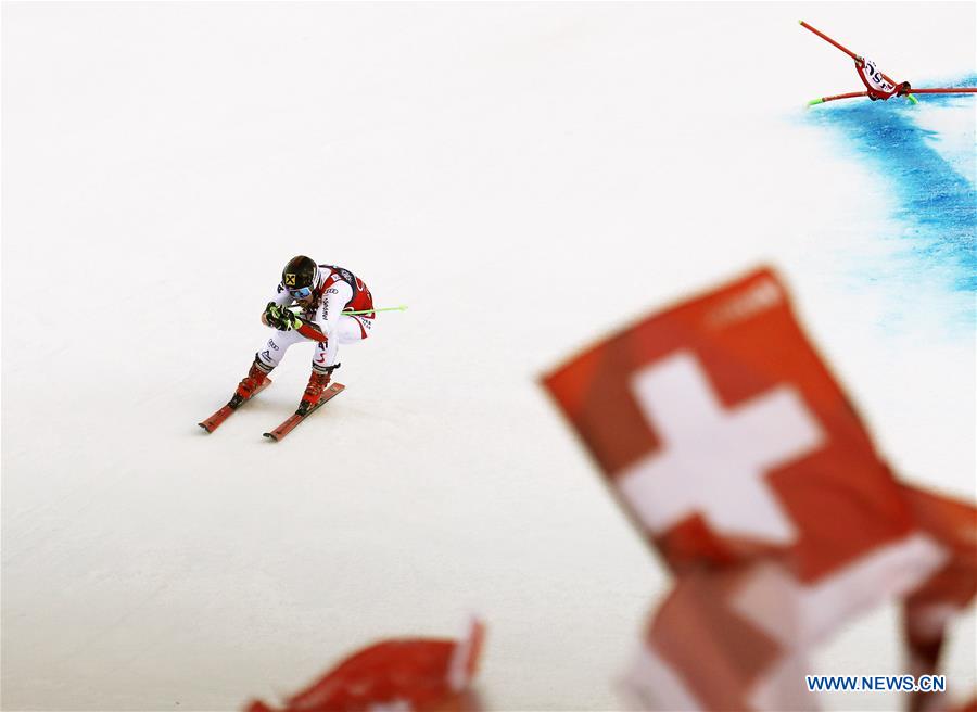 (SP)SWITZERLAND-ADELBODEN-ALPINE SKIING-FIS WORLD CUP-MEN'S GIANT SLALOM