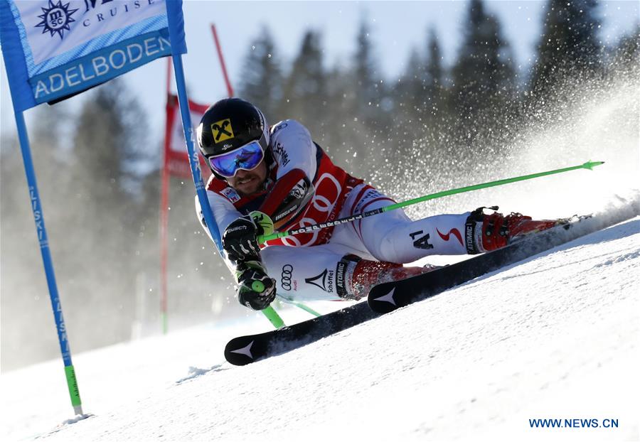 (SP)SWITZERLAND-ADELBODEN-ALPINE SKIING-FIS WORLD CUP-MEN'S GIANT SLALOM