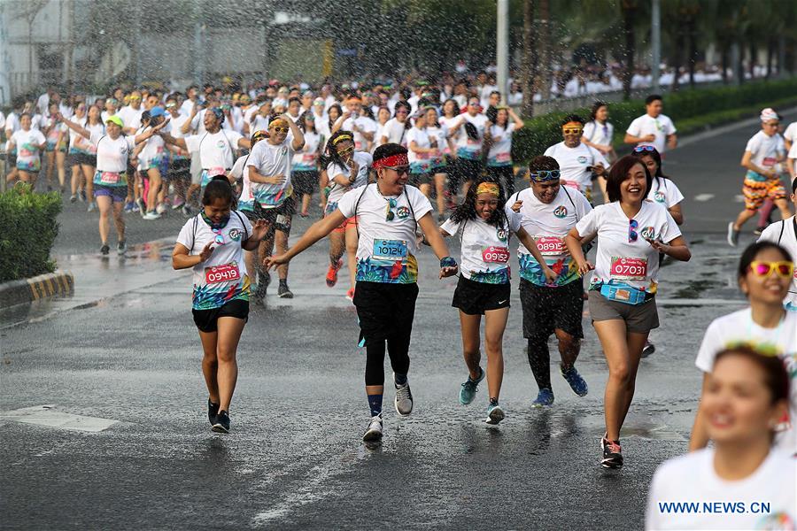 PHILIPPINES-PASAY CITY-2018 COLOR MANILA RUN