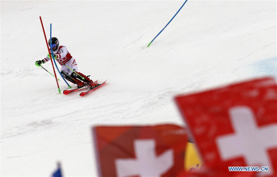 (SP)SWITZERLAND-ADELBODEN-ALPINE SKIING-FIS WORLD CUP-MEN'S SLALOM