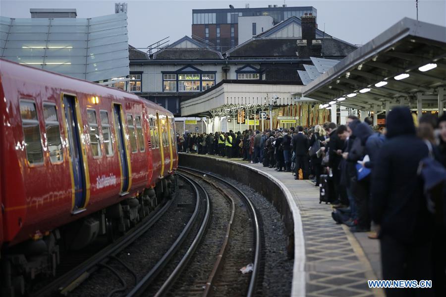 BRITAIN-LONDON-RAILWAY-STRIKE