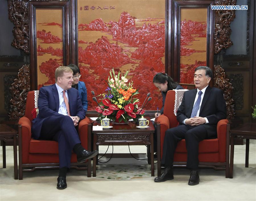 CHINA-BEIJING-WANG YANG-U.S. CHAMBER OF COMMERCE DELEGATION-MEETING (CN)