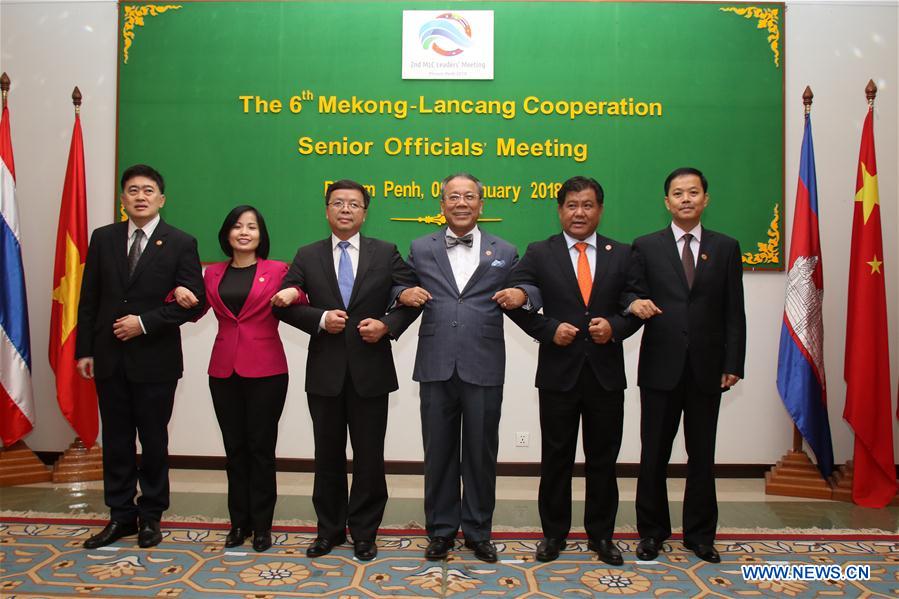 CAMBODIA-PHNOM PENH-LMC-SENIOR OFFICIALS-MEETING