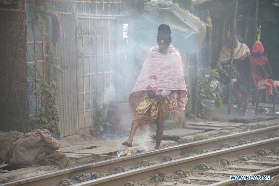 BANGLADESH-DHAKA-COLD WAVE