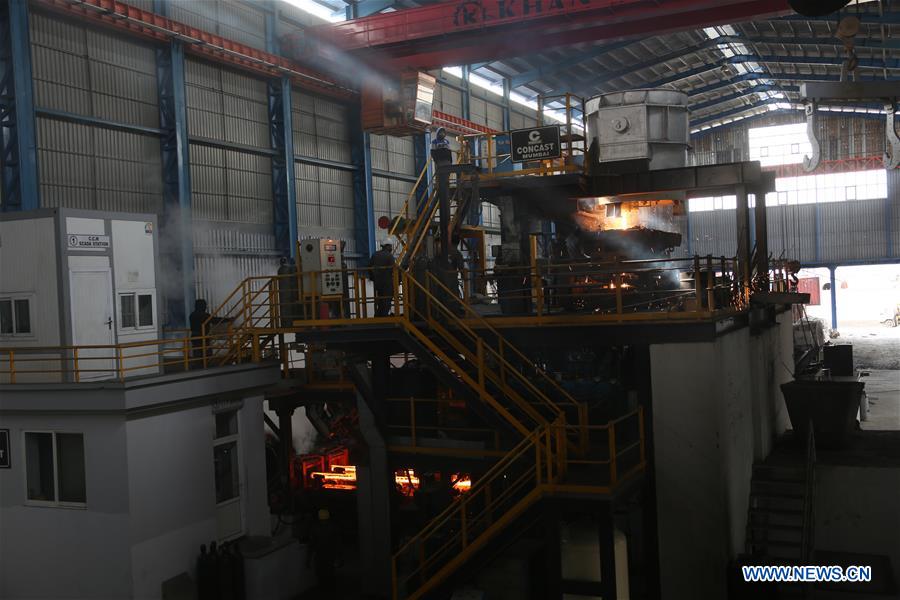 AFGHANISTAN-KABUL-STEEL FACTORY