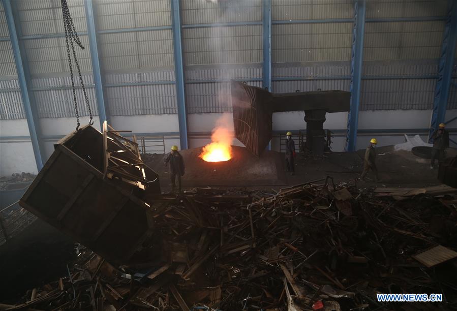 AFGHANISTAN-KABUL-STEEL FACTORY