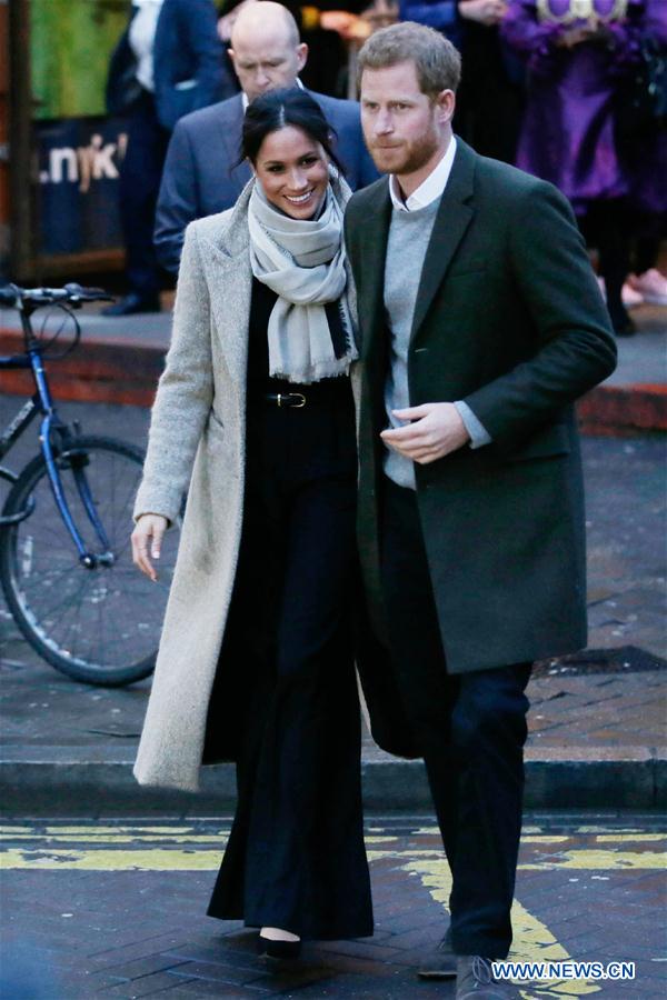 BRITAIN-LONDON-PRINCE HARRY-MEGHAN MARKLE-REPREZENT RADIO-VISIT