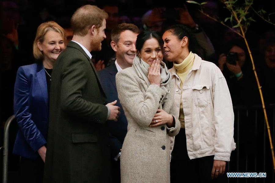 BRITAIN-LONDON-PRINCE HARRY-MEGHAN MARKLE-REPREZENT RADIO-VISIT