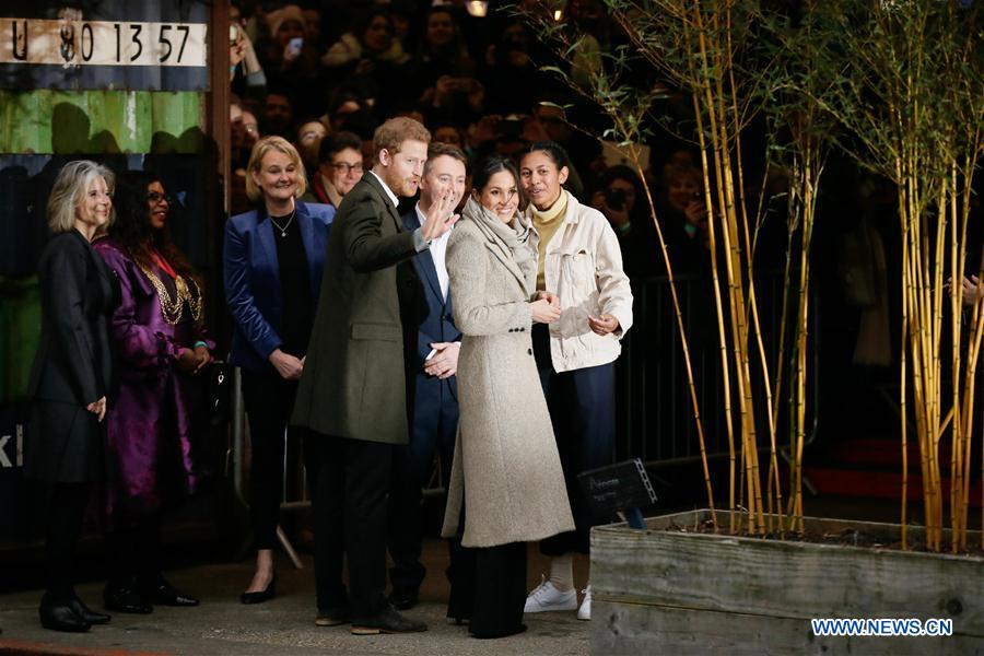 BRITAIN-LONDON-PRINCE HARRY-MEGHAN MARKLE-REPREZENT RADIO-VISIT