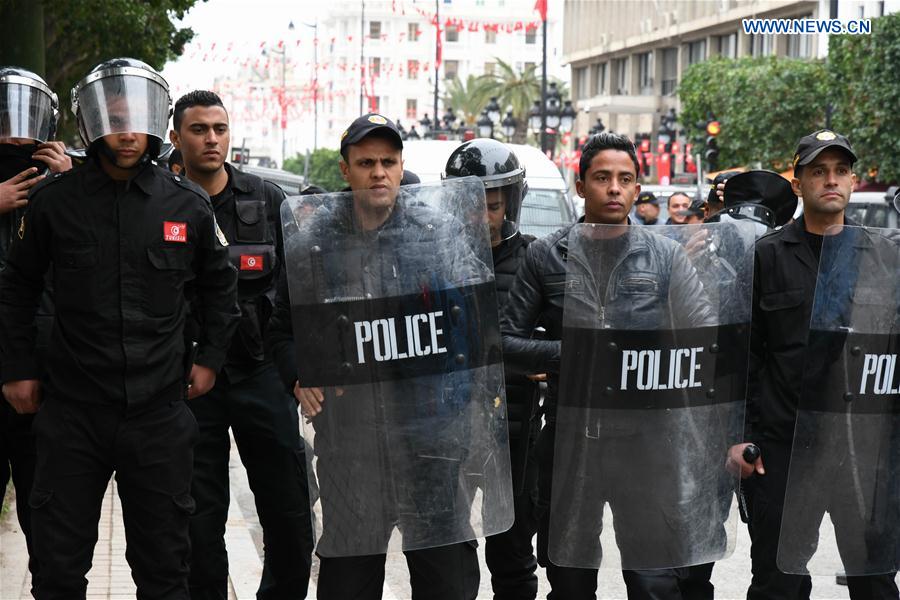 TUNISIA-TUNIS-PROTEST-PRICES-RAISING