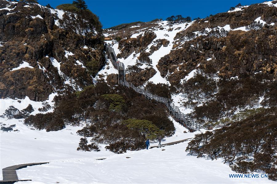 CHINA-KUNMING-SNOW MOUNTAIN-SCENERY (CN)
