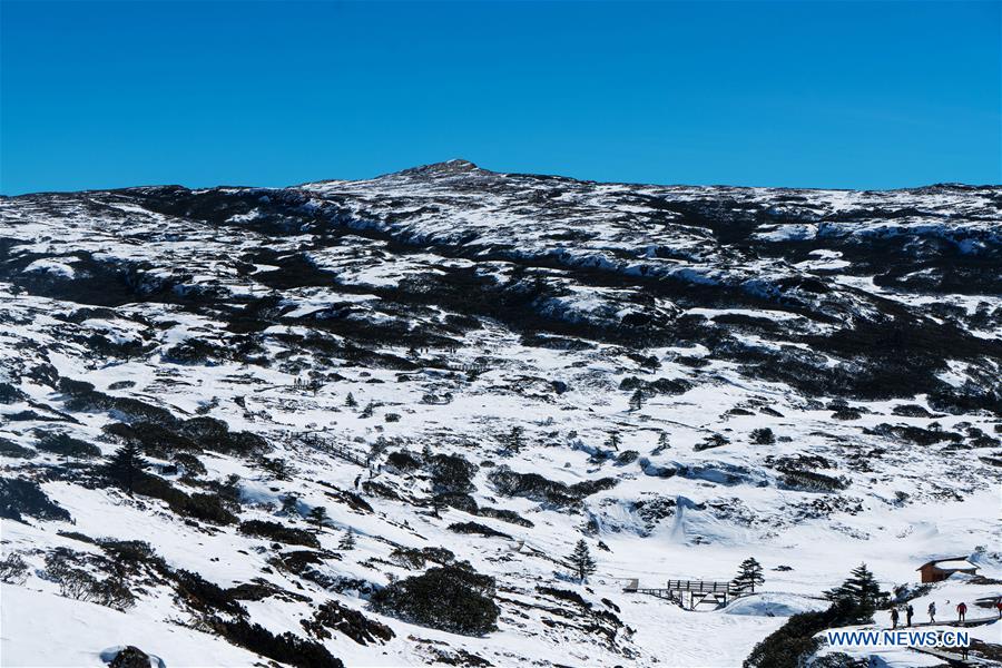 CHINA-KUNMING-SNOW MOUNTAIN-SCENERY (CN)