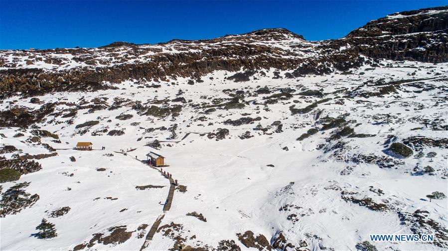 CHINA-KUNMING-SNOW MOUNTAIN-SCENERY (CN)