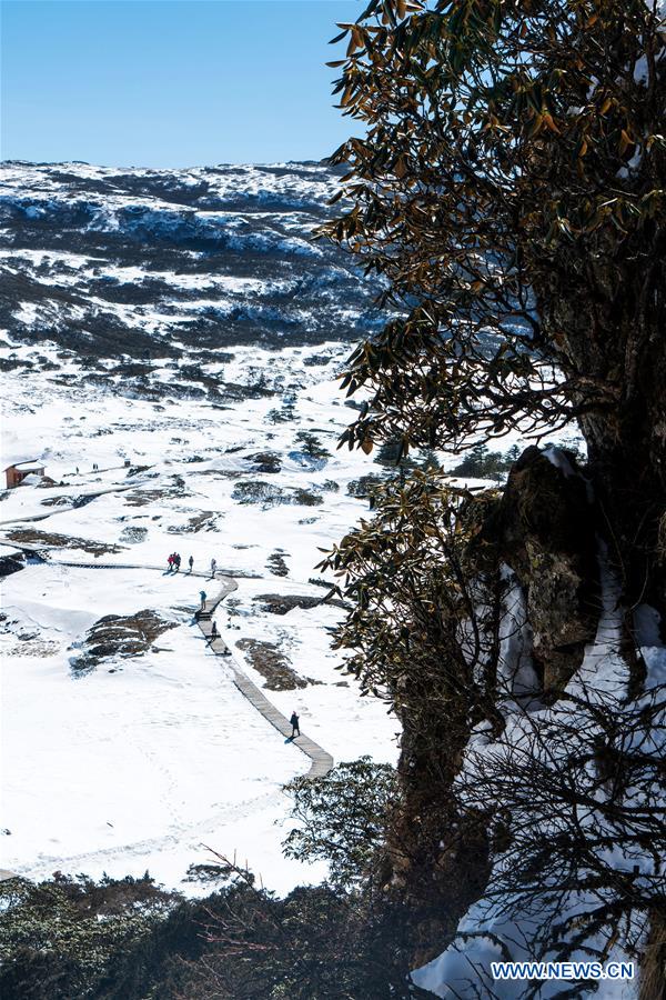 CHINA-KUNMING-SNOW MOUNTAIN-SCENERY (CN)