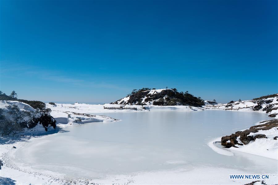 CHINA-KUNMING-SNOW MOUNTAIN-SCENERY (CN)