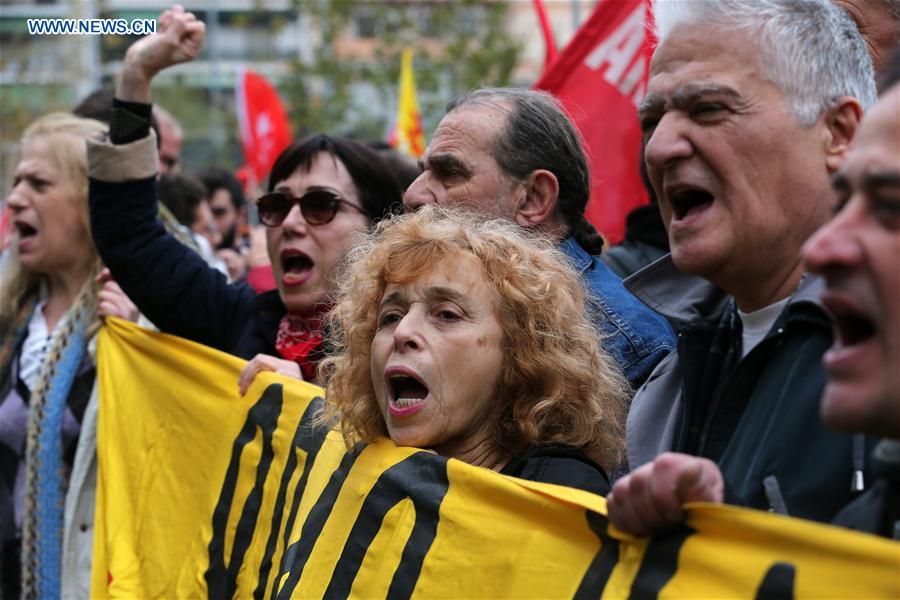 GREECE-ATHENS-PROTEST-FORECLOSED PROPERTIES-AUCTIONS
