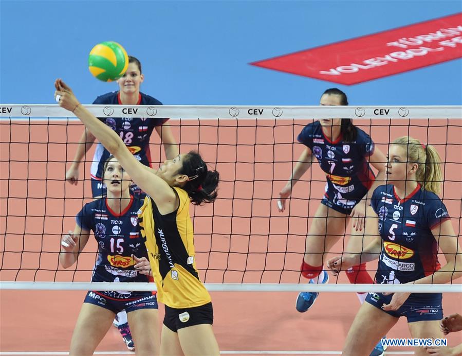 (SP)TURKEY-ISTANBUL-VOLLEYBALL-CEV-CHAMPIONS LEAGUE-VAKIFBANK VS GROT BUDOWLANI LODZ