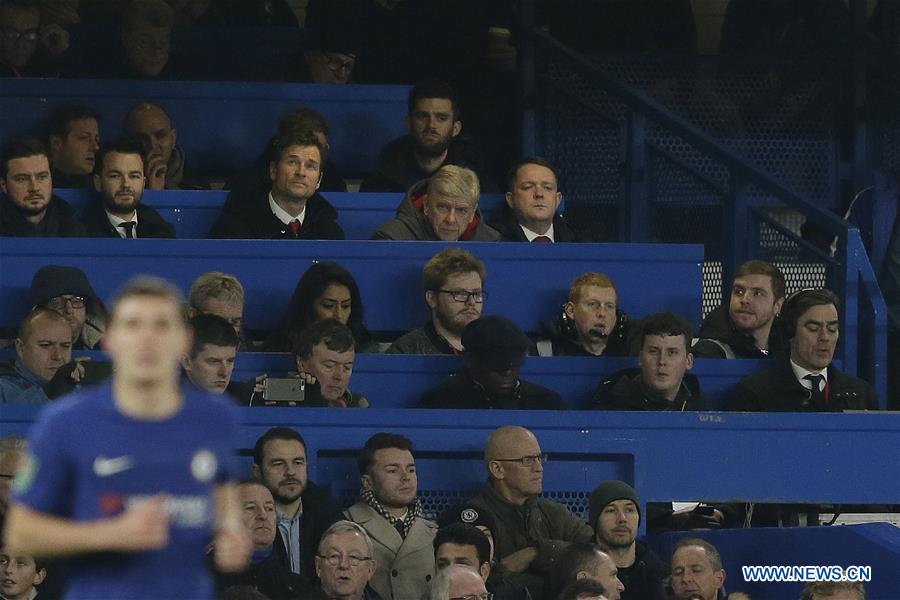 (SP)BRITAIN-LONDON-FOOTBALL-LEAGUE CUP-CHELSEA VS ARSENAL